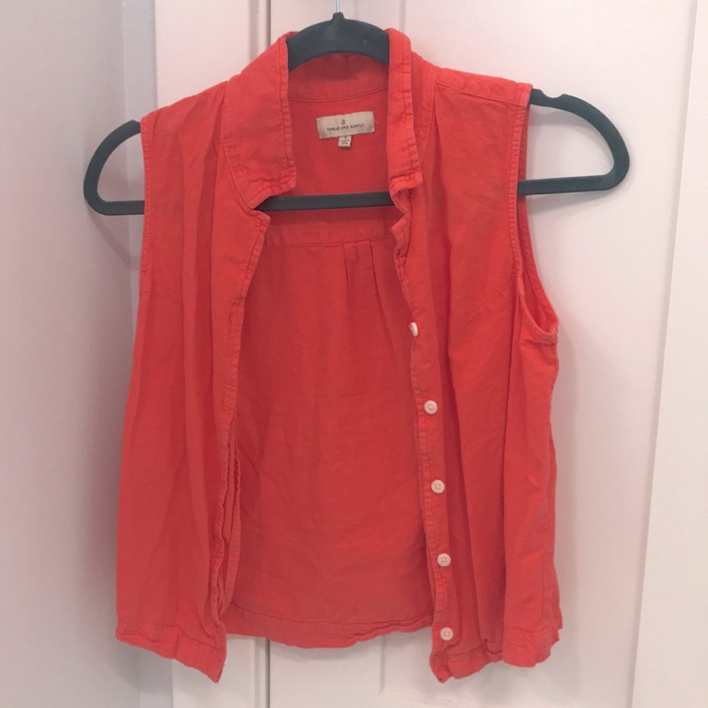 Coral, Thread & Supply tank, lightly worn!